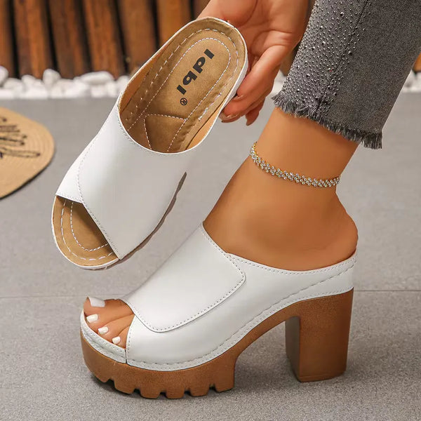 Giulia - Elegant and Comfortable Heeled Sandals