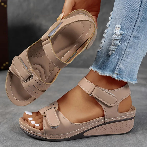 Nora Orthopaedic Wedge Sandals — Everyday Ergonomic Support