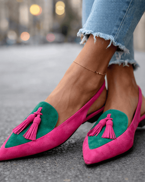 Bianca - Handcrafted Tassel Sandals