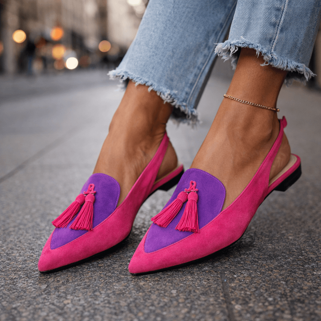 Bianca - Handcrafted Tassel Sandals