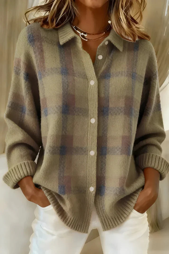 Ofelia — Elegant Long Cardigan Sweater