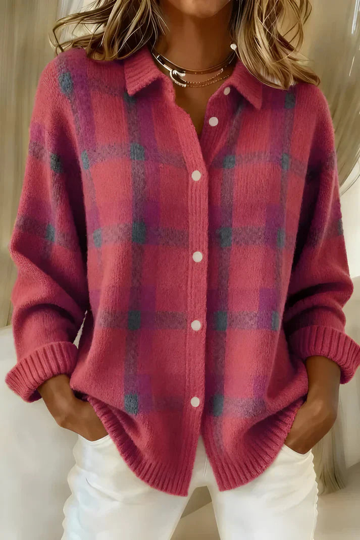 Ofelia — Elegant Long Cardigan Sweater