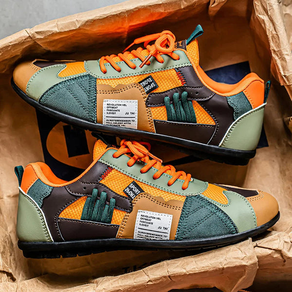 Giovanni - Retro Colour-Block Sneakers