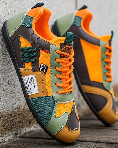 Giovanni - Retro Colour-Block Sneakers