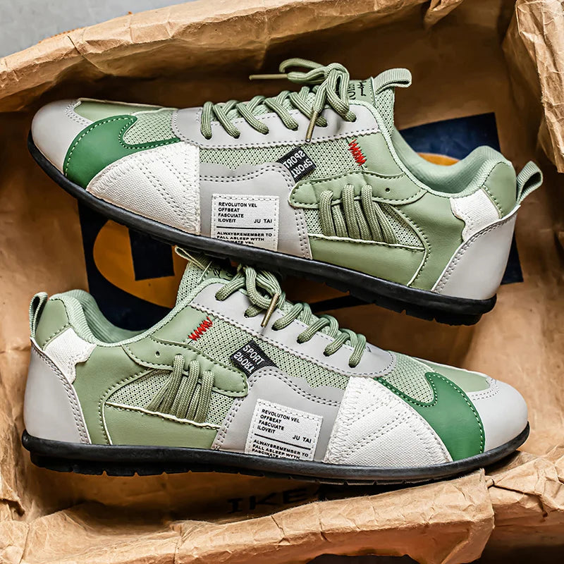 Giovanni - Retro Colour-Block Sneakers