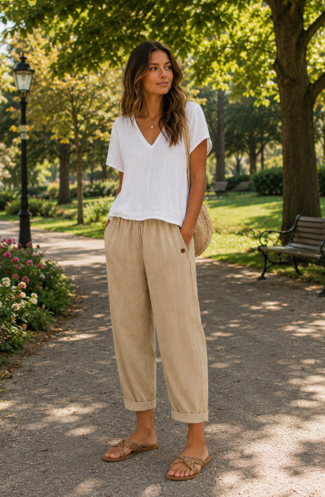 Maja - Flowy Comfort Trousers