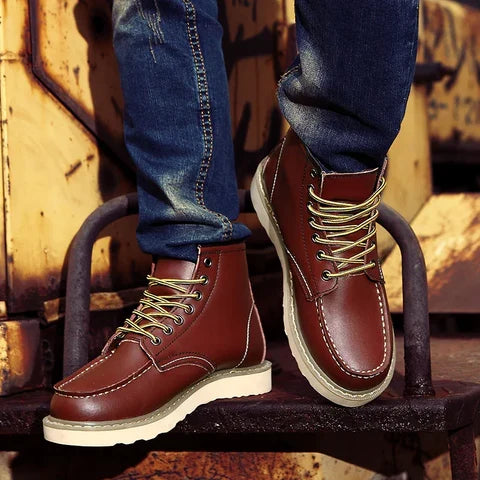 Harrison — Retro Work Boots