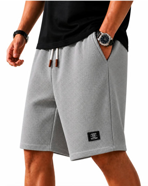 Marco - Modern Riviera Waffle Bermuda Shorts
