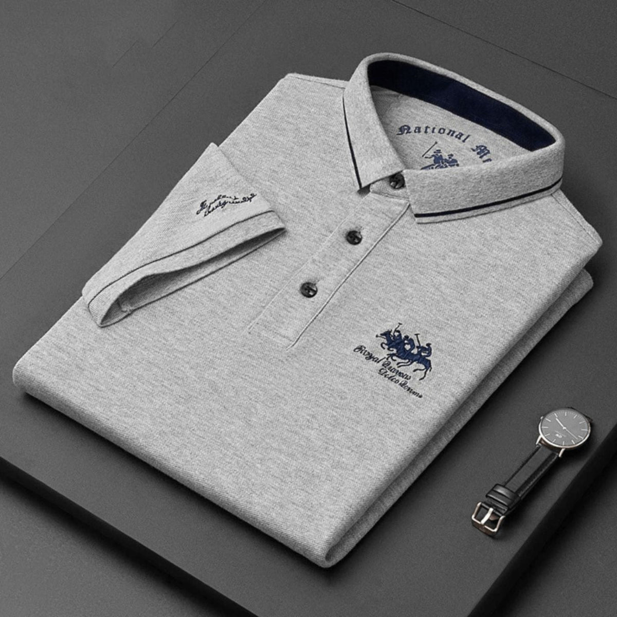 Varel Premium Polo — Breathable Fabric, Classic Style