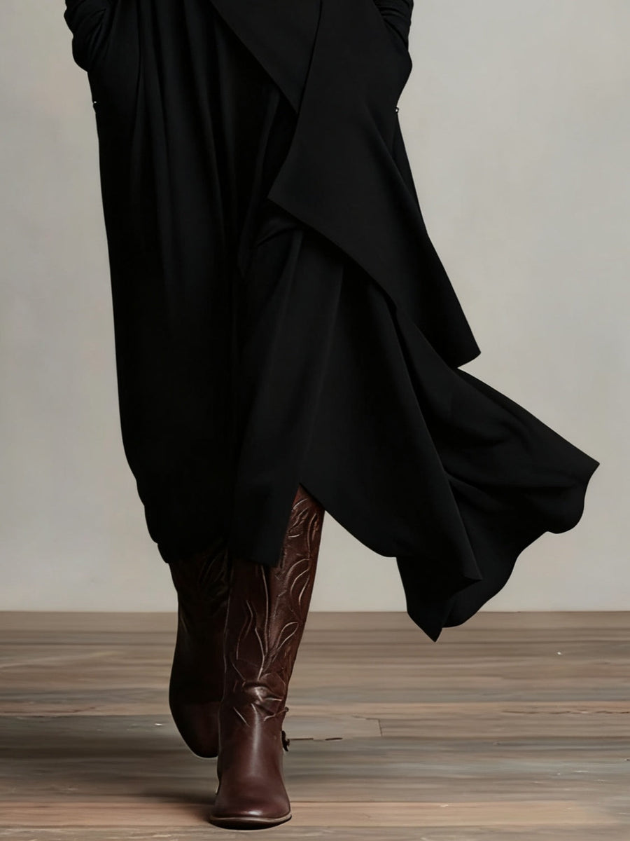 Patricia – The Cosy Roll-Neck Maxi