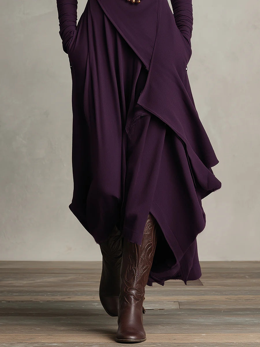 Patricia – The Cosy Roll-Neck Maxi