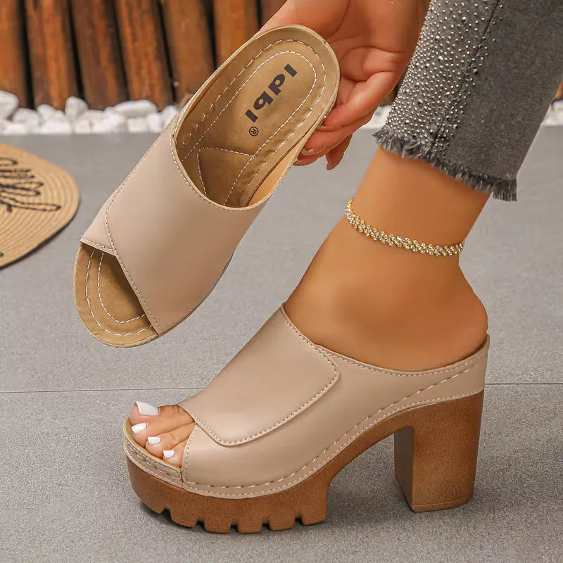 Giulia - Elegant and Comfortable Heeled Sandals