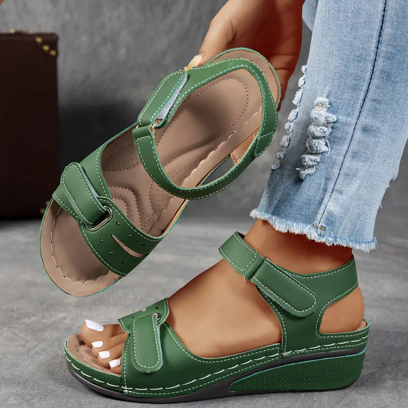 Nora Orthopaedic Wedge Sandals — Everyday Ergonomic Support