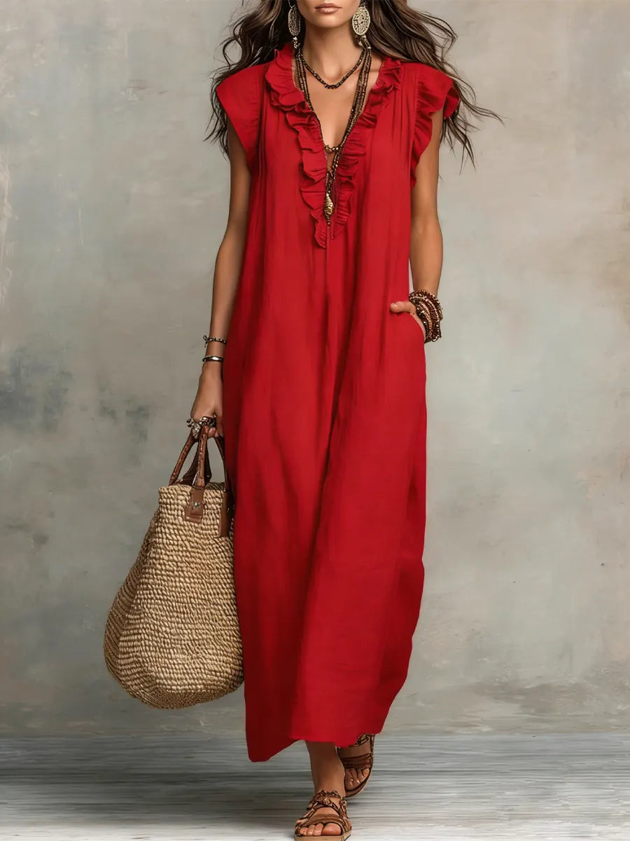 Camélia - Long Bohemian Dress
