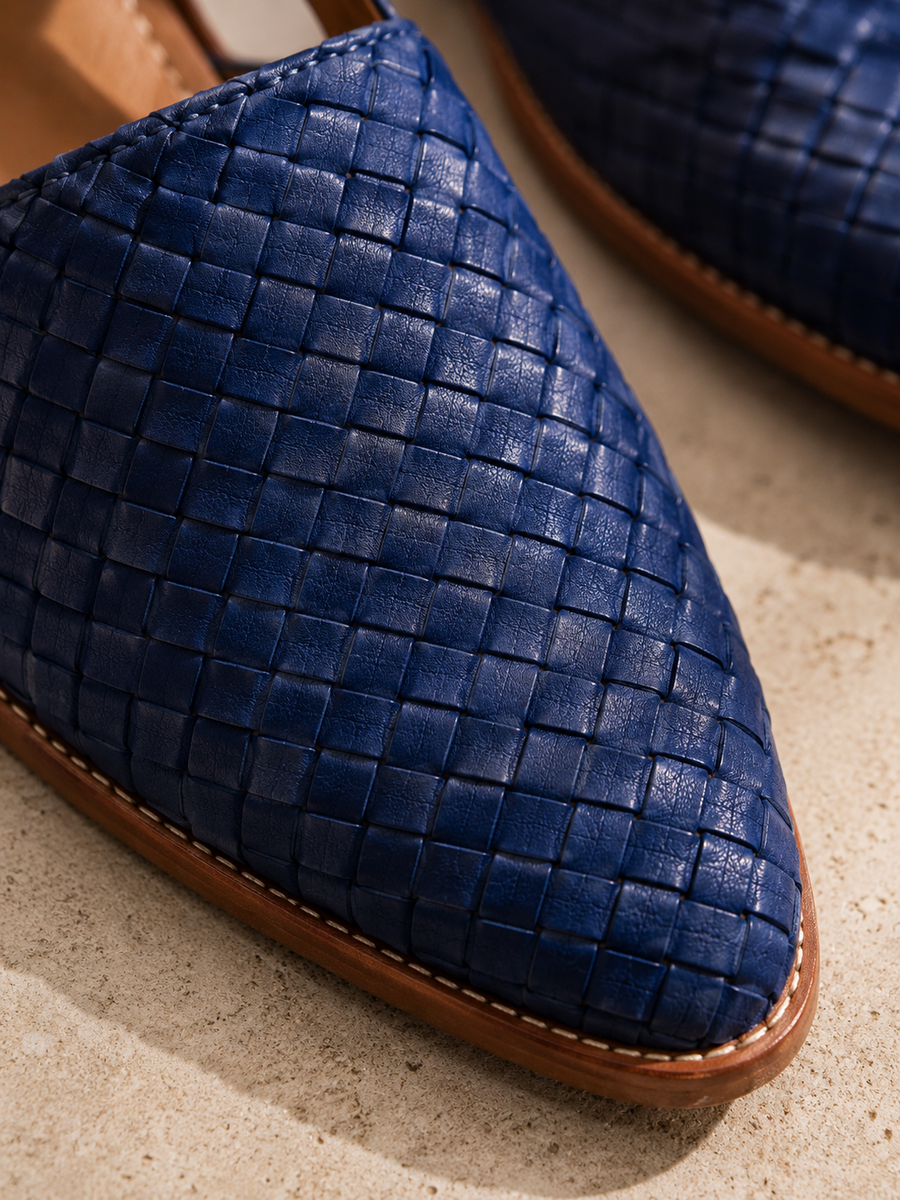Simone — Braided Back-Strap Loafers